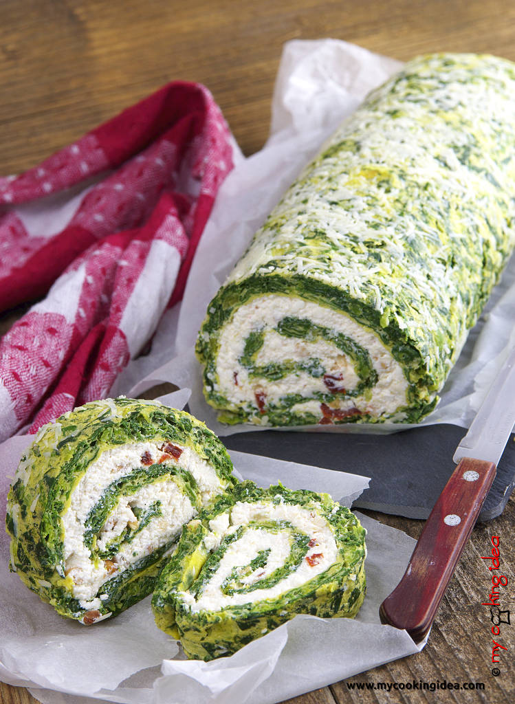 Rotolo di spinaci, idea per un antipasto