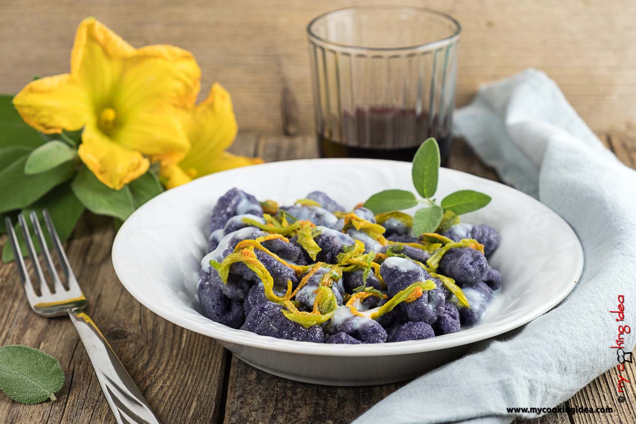 Gnocchi di patate viola | Ricette vegetariane